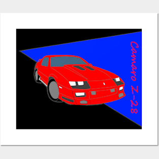 Chevy Camaro Z-28 Posters and Art